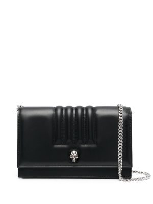 Alexander McQueen skull-stud padded crossbody bag