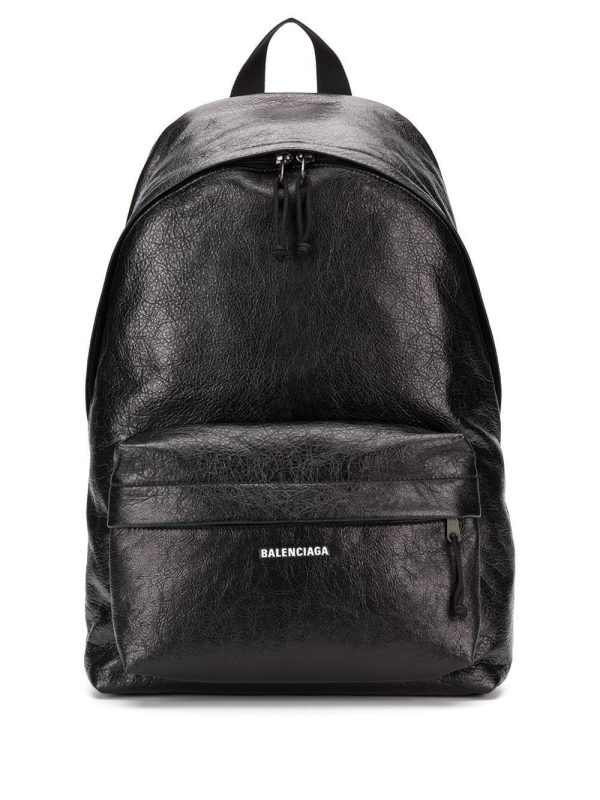 Balenciaga logo printed backpack