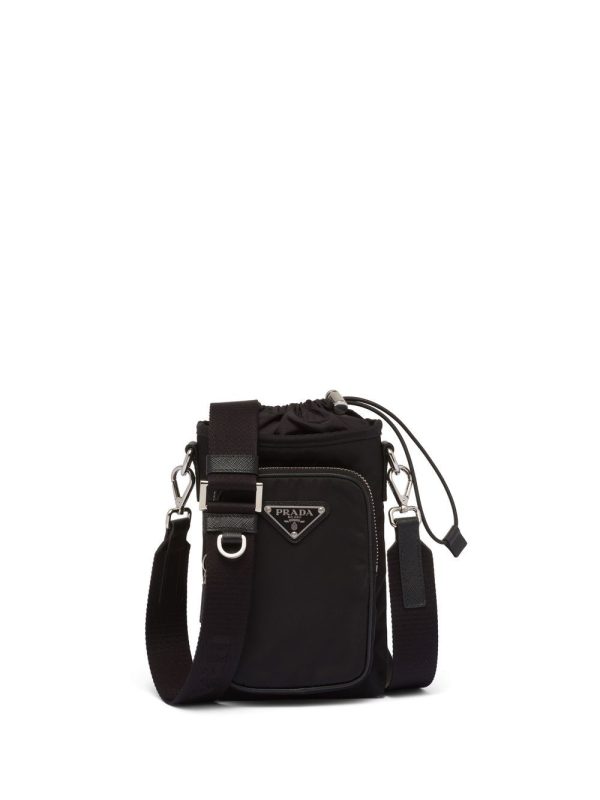 Prada logo-plaque smartphone case