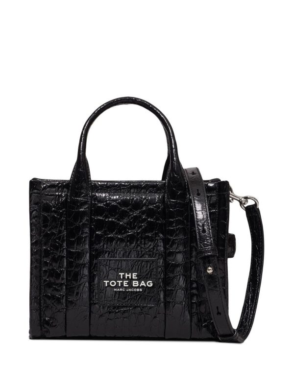 Marc Jacobs The Croc-Embossed Small Tote bag