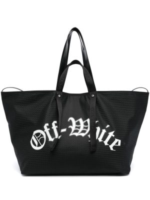 Off-White Day Off mesh tote bag