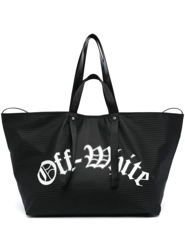 Off-White Day Off mesh tote bag