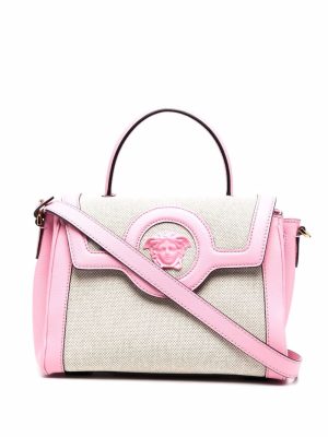 Versace La Medusa two-toned tote bag
