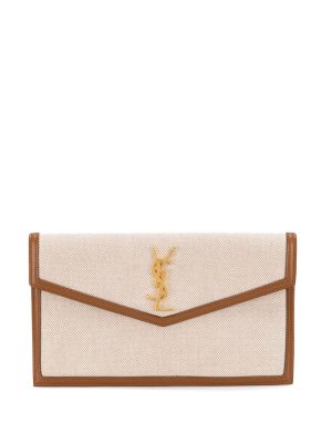 Saint Laurent Monogram envelope clutch bag