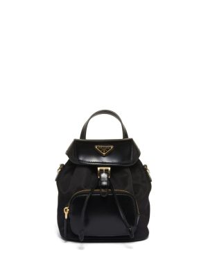 Prada Re-Nylon brushed leather backpack