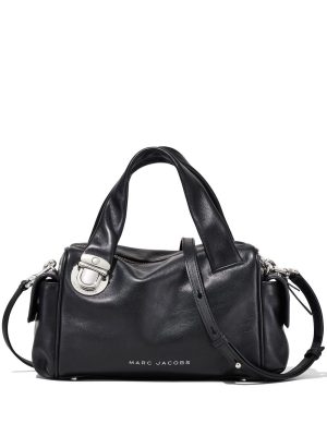Marc Jacobs The Satchel logo-plaque tote bag