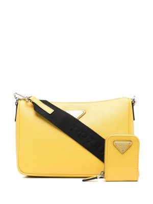 Prada Saffiano-leather crossbody bag