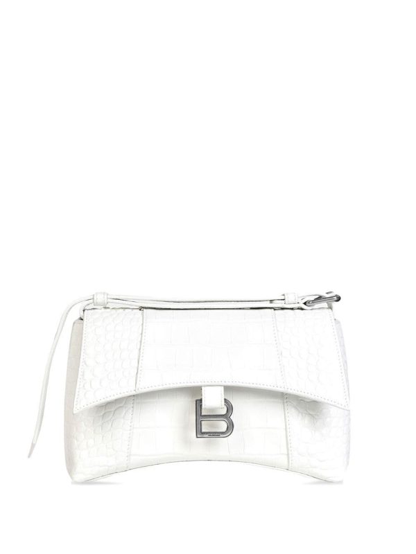 Balenciaga Downtown XS crocodile-effect shoulder bag