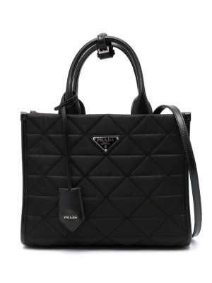 Prada Symbole quilted tote bag