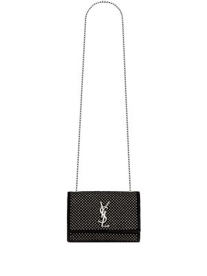 Saint Laurent small rhinestone-embellished Kate chain bag