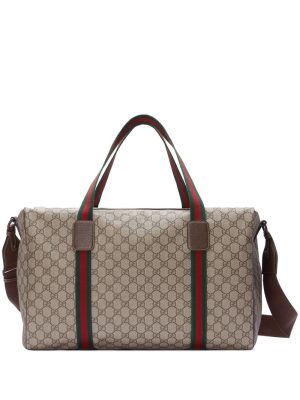 Gucci large GG Supreme Canvas duffle bag