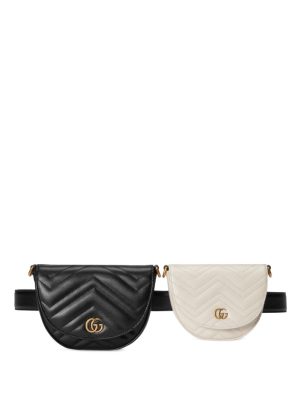 Gucci Double G quilted belt bag