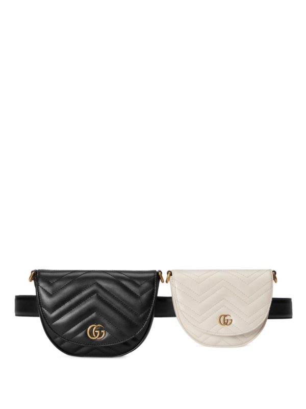 Gucci Double G quilted belt bag