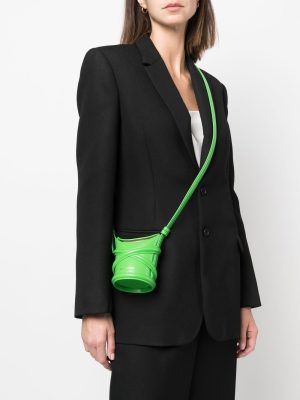 Alexander McQueen small Curve bucket bag