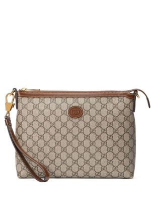 Gucci Interlocking G-print clutch bag