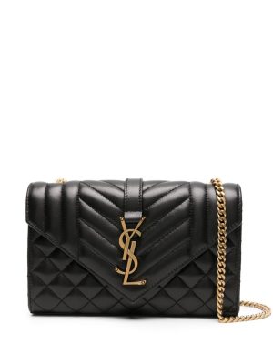 Saint Laurent small Envelope quilted shoulder bag