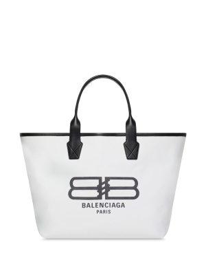 Balenciaga logo-print jumbo tote bag