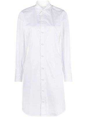 Bottega Veneta   long-sleeve poplin shirtdress