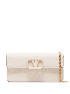 Valentino Garavani VLogo Signature leather chain wallet