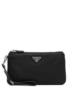 Prada Re-Nylon partitioned clutch