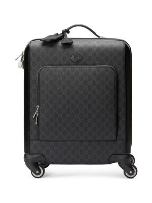 Gucci GG Supreme-canvas suitcase
