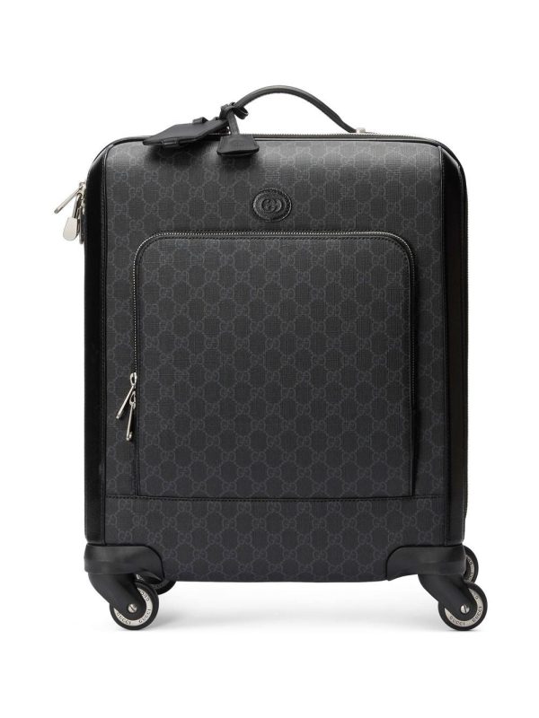 Gucci GG Supreme-canvas suitcase