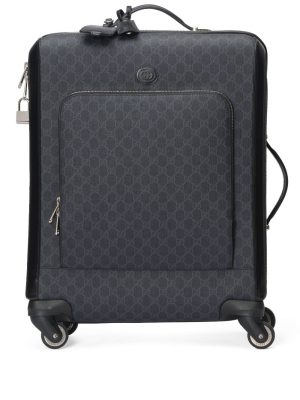 Gucci small GG Supreme cabin trolley