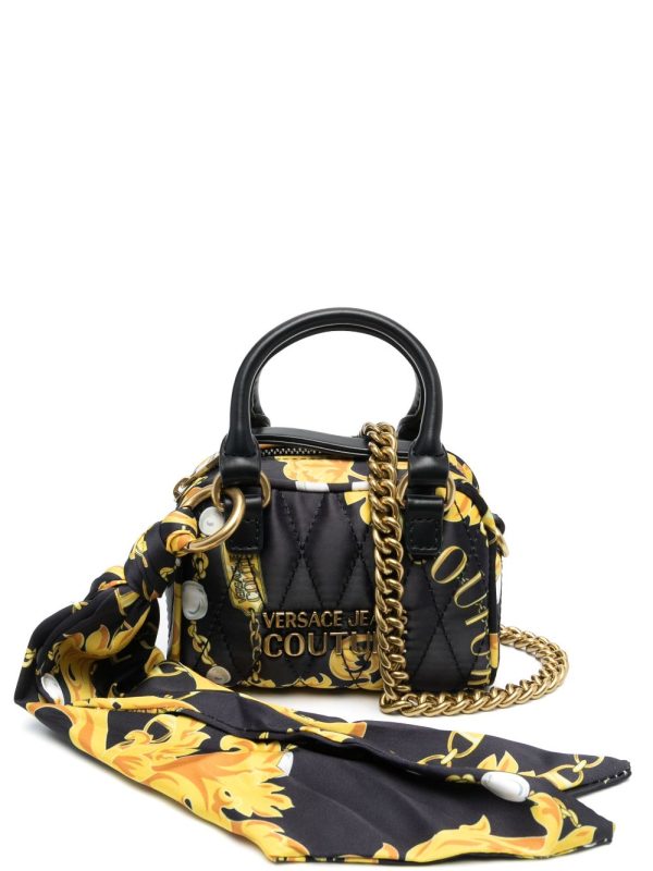 Versace Jeans Couture Couture Chain quilted mini bag