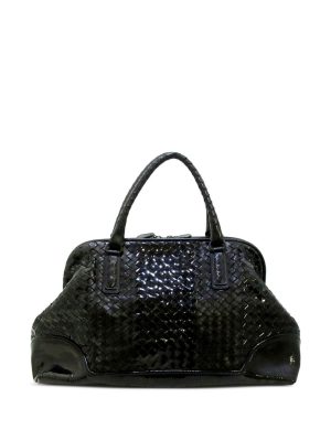 Bottega Veneta   Intrecciato two-way zip handbag