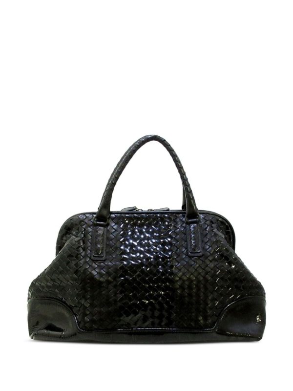 Bottega Veneta   Intrecciato two-way zip handbag