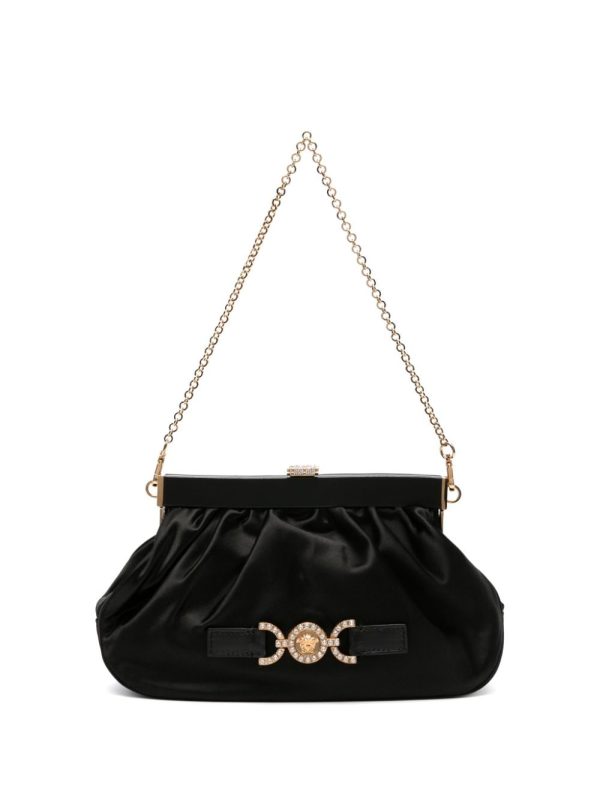 Versace Medusa-plaque clutch bag