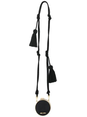 Prada tassel detail mini pouch