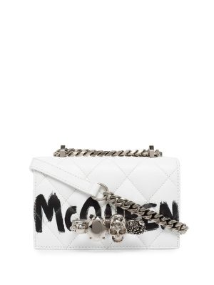 Alexander McQueen mini jewelled satchel