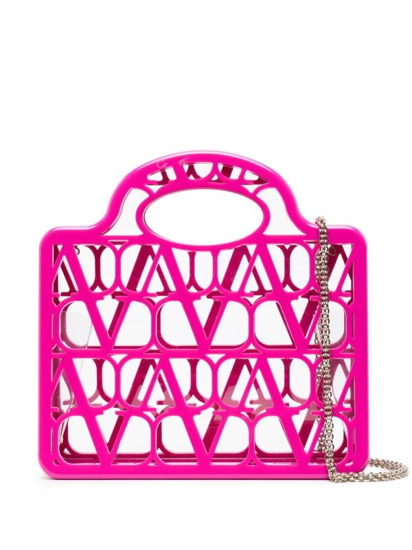 Valentino Garavani mini Le Troisième cut-out tote bag