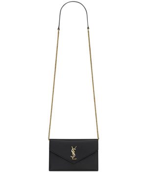 Saint Laurent Envelope logo-plaque shoulder bag