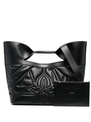Alexander McQueen Seal logo tote bag