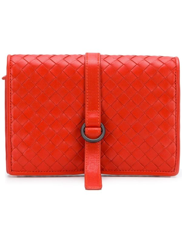 Bottega Veneta    2017 intrecciato weave wallet
