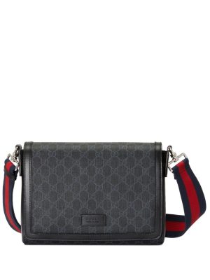 Gucci Ophidia GG Supreme leather shoulder bag