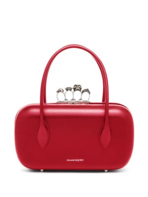 Alexander McQueen The Reverse leather clutch