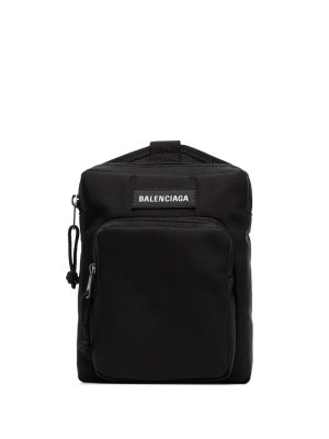 Balenciaga Explorer logo patch crossbody bag