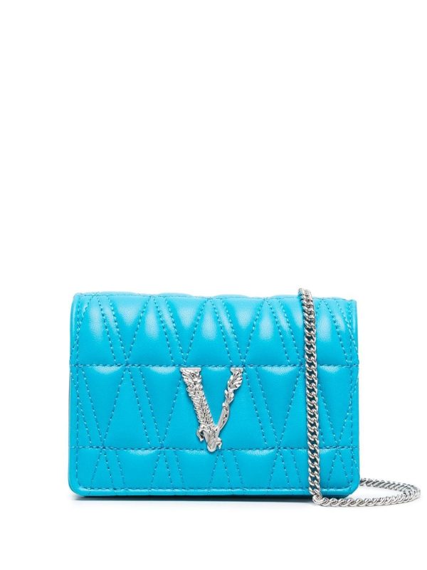 Versace Virtus quilted mini bag