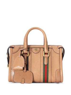 Gucci Doppia G striped tote