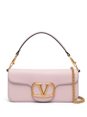 Valentino Garavani Locò leather shoulder bag