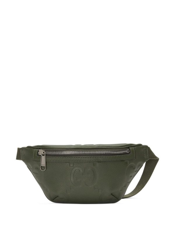 Gucci small Jumbo GG leather belt bag