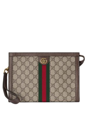 Gucci Ophidia GG-canvas clutch bag