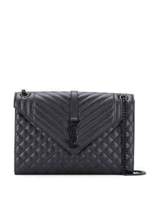 Saint Laurent Envelope quilted shoulder bag