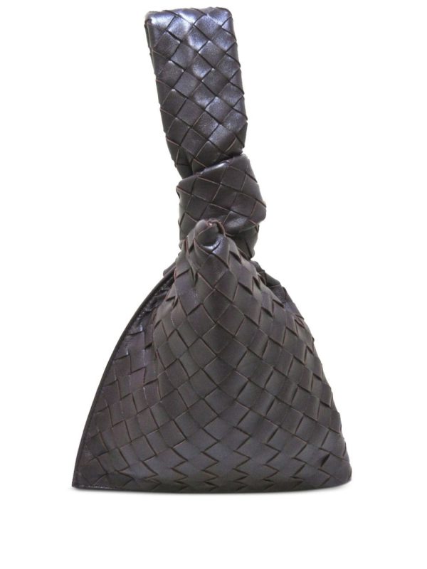 Bottega Veneta   Intrecciato Twist clutch bag