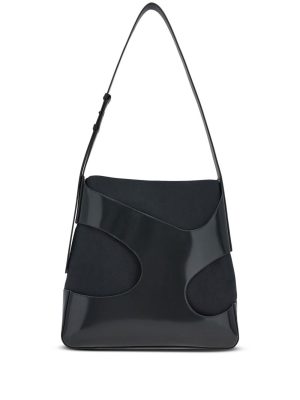Ferragamo canvas shoulder bag