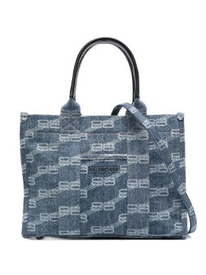 Balenciaga Hardware BB Monogram-print tote bag