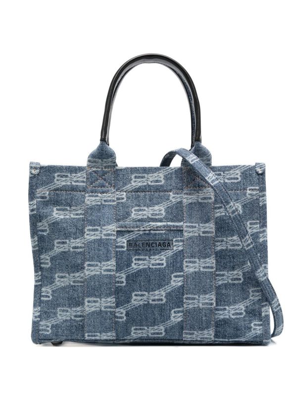 Balenciaga Hardware BB Monogram-print tote bag